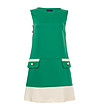 Зелена рокля с контрастна част от Vivi Boutique-0 снимка