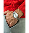 Мъжки сребрист часовник Jiulien-1 снимка