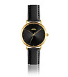 Мъжки часовник в черно и златисто Edvin-0 снимка