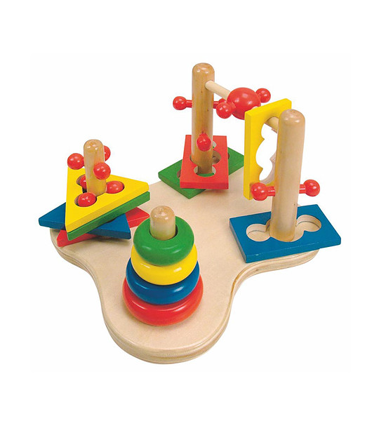 Дървена игра за моторни умения снимка