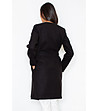 Дамско черно палто Eleanor-1 снимка