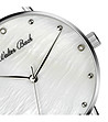Дамски часовник в сребристо, бяло и розово Edelina-2 снимка