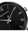 Черен мъжки часовник с римски цифри  Zya-2 снимка