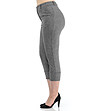 Дамски панталон в сив меланж Borys-2 снимка