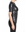 Черна дамска блуза 200 DEN Cher-3 снимка