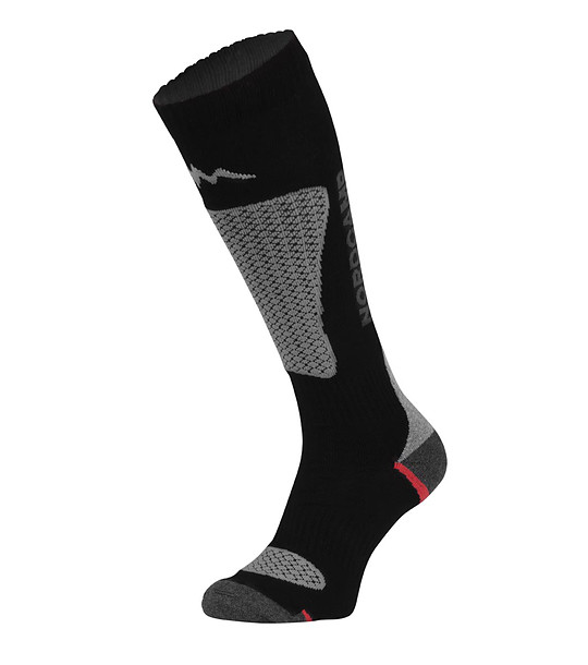 Дълги термо unisex чорапи в черно и сиво снимка