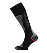 Дълги термо unisex чорапи в черно и сиво-3 снимка