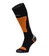 Дълги термо unisex чорапи в черно и оранжево-0 снимка