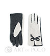 Тъмносиви дамски ръкавици Ester-0 снимка