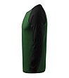 Мъжка памучна блуза в черно и зелено Oliver-4 снимка