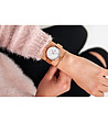 Златист дамски часовник със седефен циферблат Lina-1 снимка