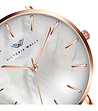 Златист дамски часовник със седефен циферблат Lina-2 снимка