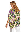 Многоцветна дамска блуза с флорален принт Adelina-1 снимка