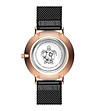 Дамски часовник в черно и розовозлатисто Alenia-2 снимка