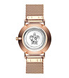 Розовозлатист дамски часовник с черен циферблат Emelia-2 снимка
