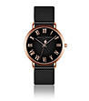 Дамски часовник в розовозлатисто и черно Lorain-0 снимка
