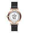Дамски часовник в розовозлатисто с черна верижка Geraldine-2 снимка