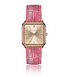 Дамски часовник в розовозлатисто с розова каишка Lusia-0 снимка