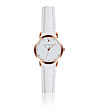 Дамски часовник в бяло и розовозлатисто Sienna-0 снимка