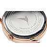Дамски часовник в бяло и розовозлатисто Sienna-2 снимка