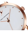 Дамски часовник в розовозлатисто и сребристо Rebeca-1 снимка