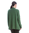 Елегантна дамска жилетка в зелено-1 снимка
