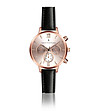 Черен дамски часовник Anabel с розовозлатист корпус-0 снимка