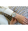 Бял дамски часовник Anabel със сребрист корпус-1 снимка