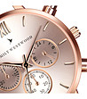 Бял дамски часовник Anabel с розовозлатист корпус-2 снимка