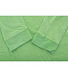 Памучна мъжка блуза в зелен нюанс Basil-2 снимка