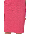 Розова рокля от дантела-4 снимка