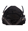 Черна дамска чанта от естествена кожа Sally-3 снимка