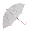 Прозрачен детски чадър със светещи точки-0 снимка