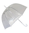 Прозрачен ветроустойчив чадър-0 снимка