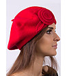 Червена дамска шапка Ester-1 снимка