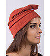 Дамска вълнена шапка в цвят керемида Boni-1 снимка