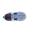 Детски обувки в синьо с ефектен принт с LED светлини 26-30 номер-1 снимка
