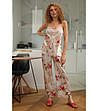 Дамска пижама с флорален принт Erika-0 снимка