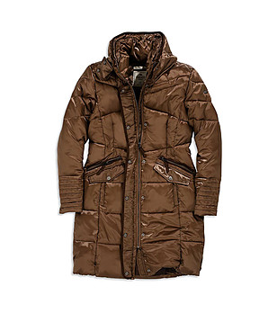 Дамско яке в цвят камел Daneta снимка