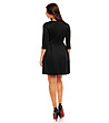 Черна рокля в макси размери Erica-1 снимка