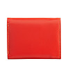 Кожен дамски портфейл в червено и оранжево Brenda-2 снимка
