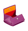 Кожен портфейл в цвят циклама Dustin с RFID защита-2 снимка