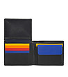 Мъжки кожен портфейл в черно Aaron-1 снимка