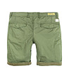 Мъжки памучни къси панталони в зелено Marius-1 снимка