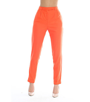 Оранжев дамски панталон Tracy снимка