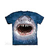 Мъжка памучна тениска Wicked Nasty Shark-0 снимка