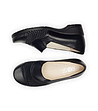 Дамски обувки в черно от естествена кожа Stella-1 снимка