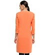 Оранжева рокля с бродерия-1 снимка