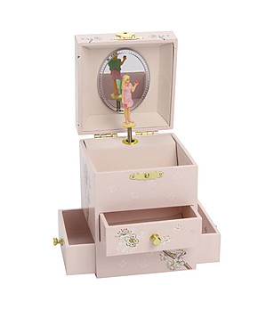 Музикална кутия с чекмеджета Феята на цветята снимка