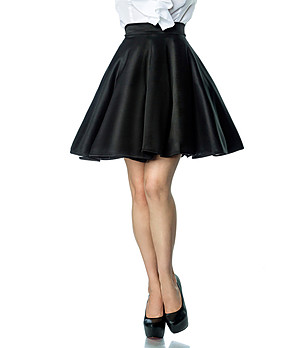 Черна клоширана пола снимка